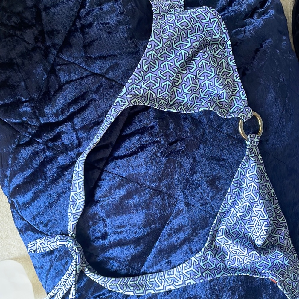 Tory Burch pre owned bikini top size large